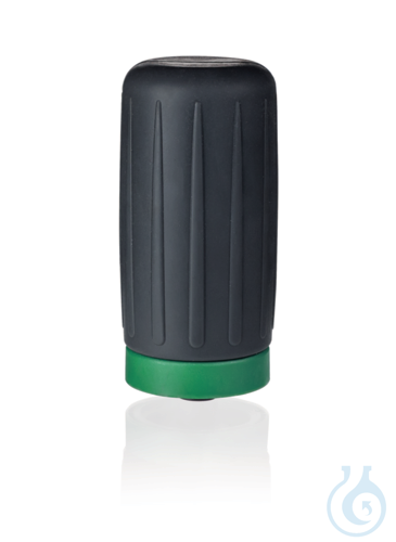 Image of Suction bellow macro pipette controller, silicone, with screw ring, PP, green - Luminix Health