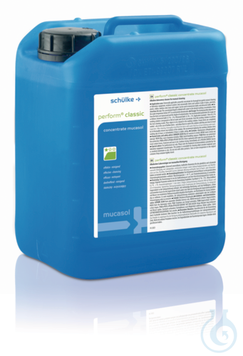Image of perform® classic concentrate mucasol, 5 L can, liquid detergent - Luminix Health