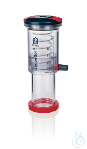 Image of Pump assembly for seripettor®, 25 ml, PC, spring steel lifting spring - Luminix Health