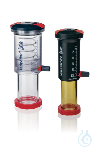 Pump assembly for seripettor® pro, 25 ml, PPO/PEI, with Hastalloy spring - Luminix Health
