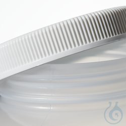 Nalgene&trade; Square Wide-Mouth Large PPCO Bottle with Closure: