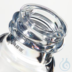 Nalgene&trade; PETG Serum Vials with Continuous Thread: Nonsterile,