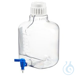 Nalgene&trade; Round Polycarbonate Clearboy&trade; Carboy with Spigot - Luminix Health