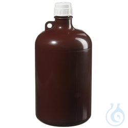 Nalgene&trade; Large Narrow-Mouth Amber Bottles