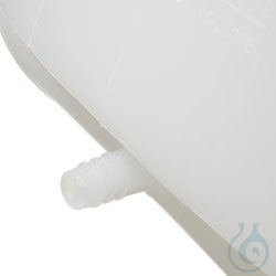 Nalgene&trade; Polypropylene, Carboy with Bottom Tubulation