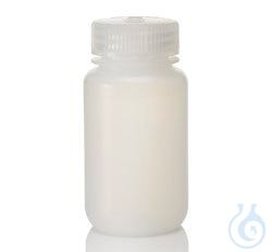 Nalgene&trade; Wide-Mouth HDPE Economy Bottles with Closure