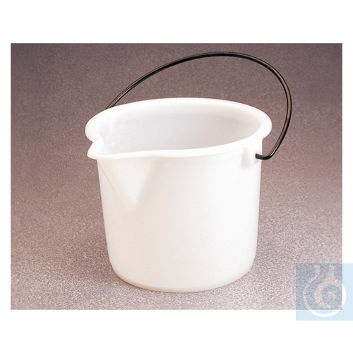 Image of BUCKET W/GRAD HDPE;2 1/2GAL - Luminix Health