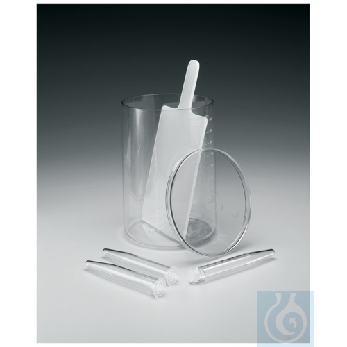 Image of Nalgene&trade; Settlometer Jar with Cover - Luminix Health