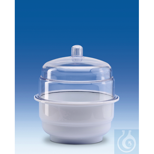 Image of Desiccator, PP/PC, diameter 171 mm - Luminix Health