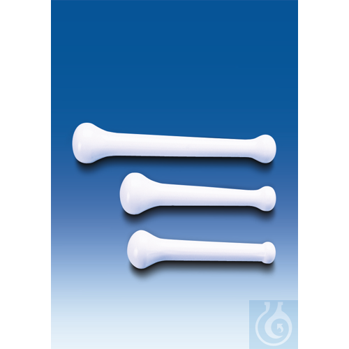 Pestle, MF, white, length 145 mm