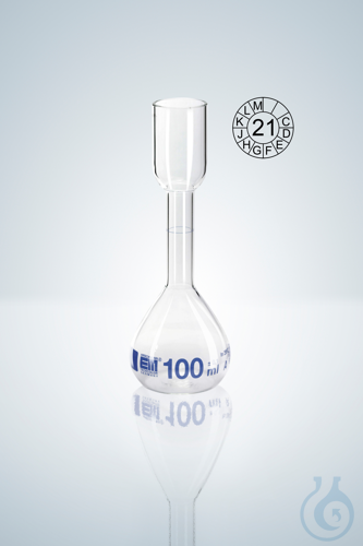 Image of VOLUMET. FLASK CC 200 ML, ACC. TO KOHLRAUSCH - Luminix Health