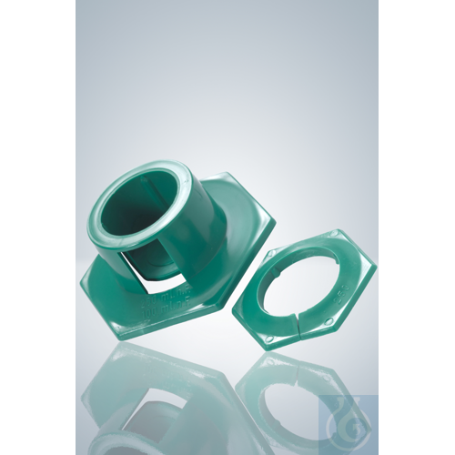Image of PLASTIC SOCKET WITH SAFETY, RING FOR 500 ML - Luminix Health