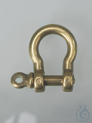 Brass shackle Ø crosspc. 5, wire 4,5, opening 8 mm - Luminix Health