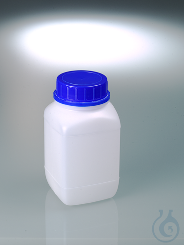 Wide-necked reagent bottle, HDPE, 1500 ml, w/ cap
