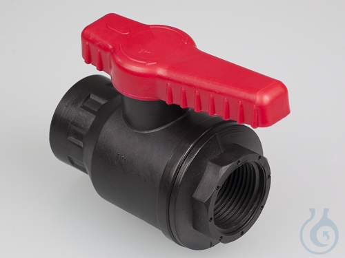 Ball valve PP, 1'' inner - 1'' inner, NW 25 mm