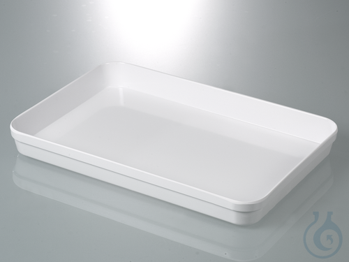 Instrument tray, melamine white, 2300 ml
