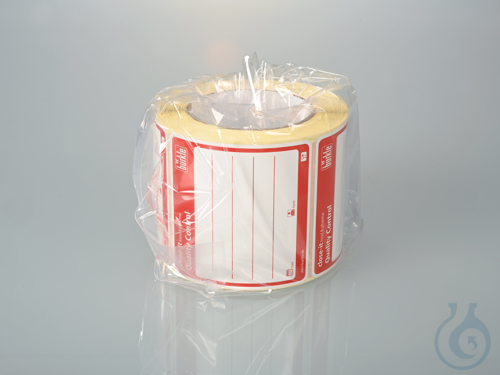 close-it food & pharma control seal, 95x95 mm, red