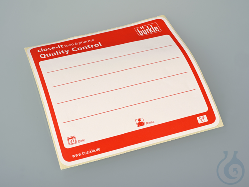 close-it food & pharma maxi seal, 150x150 mm, red