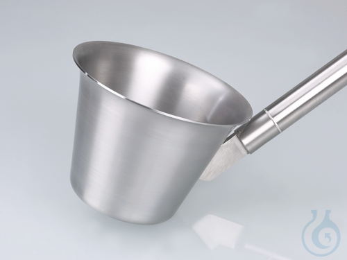 Stainless steel scoop, V2A, 115cm, capacity 1000ml - Luminix Health