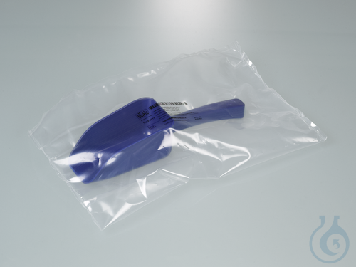 Detectable scoops, blue, PS, sterile, 250 ml