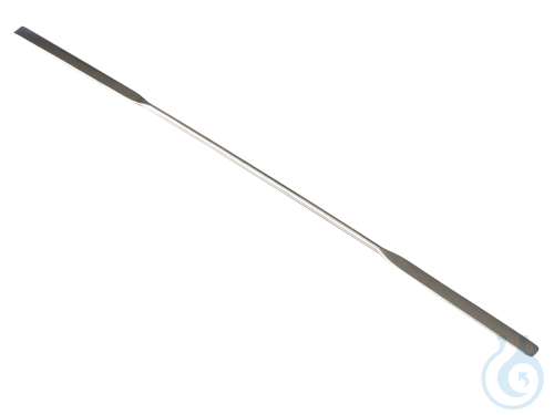 Micro double spatula square/rounded, 304, 150x3 mm