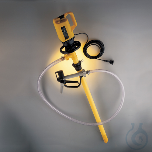 Image of Drump pump for acids/ alkalis, 100 cm, 85 l/min - Luminix Health