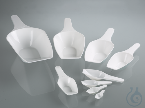 Measuring scoop, PP white, 250 ml, LxW 260x90 mm