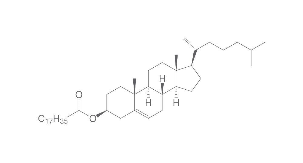 Cholesterol stearate, min. 97 %, pure, 5 g, glass - Luminix Health