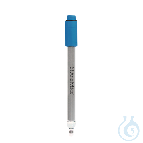 AgS 62 RG, Metall-glassreference-electrode with plug head, glass shaft,