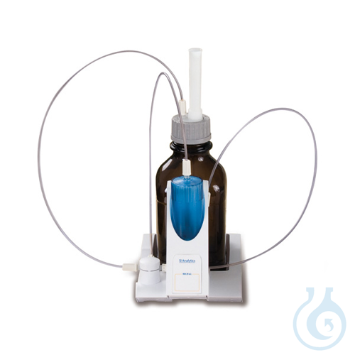 WA 20, 20 ml exchangeable burette head with integrated chip for reagent data,
