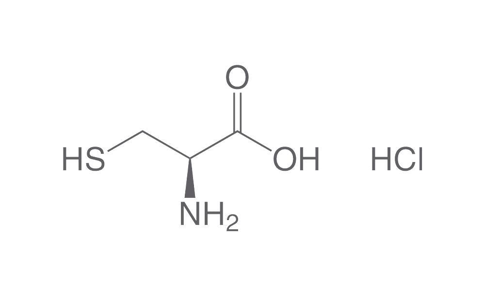 L-Cysteine hydrochloride, min. 98 %, p.a., anhydrous, 10 g, plastic - Luminix Health