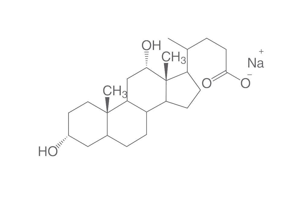 Deoxycholic acid sodium salt, min. 98 %, for biochemistry, 10 g, plastic - Luminix Health
