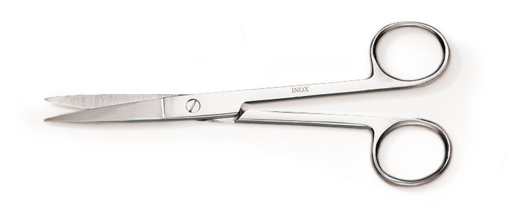 Scissors, pointed-pointed, stainless steel, length 160 mm, 1 unit(s) - Luminix Health