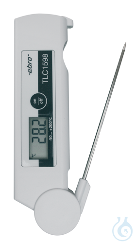 Image of TLC 1598, Thermometer with fold-back probe - Luminix Health