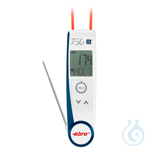 TLC 750 NFC, Dual Radio Thermometer with Bluetooth and NFC communication - Luminix Health