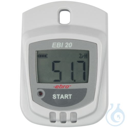 Image of EBI 20-TH1, Data logger for temperature and humidity with calibration - Luminix Health