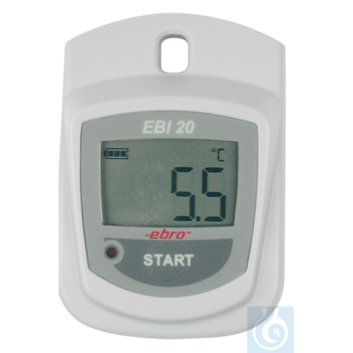 Image of EBI 20-T1, Temperature data logger with 2 point factory calibration certificate - Luminix Health