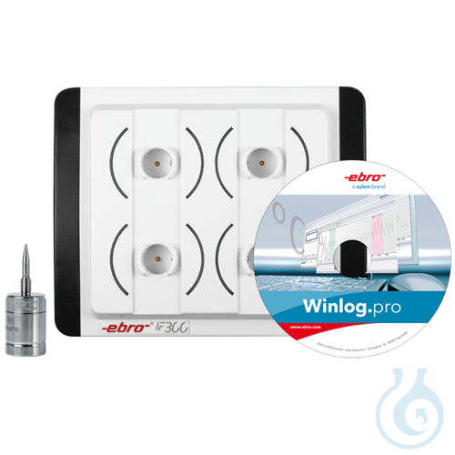 Starter Kit 6100, to measure the temperature in a range between -30 °C and 140 - Luminix Health