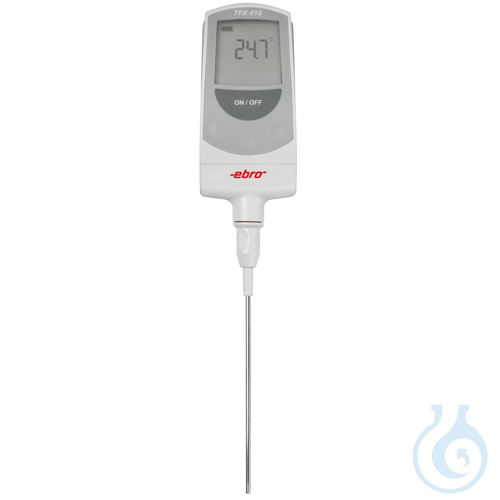 TFX 410-1 & TPX 100, Thermometer with blunt probe (NL:120mm, Ø 3mm) - Luminix Health