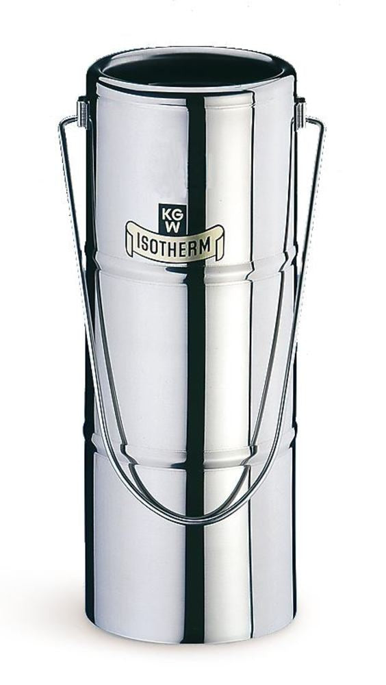 Dewar container, 3000 ml, cylindric, chrome-nickel steel, Ø inner 185 mm - Luminix Health