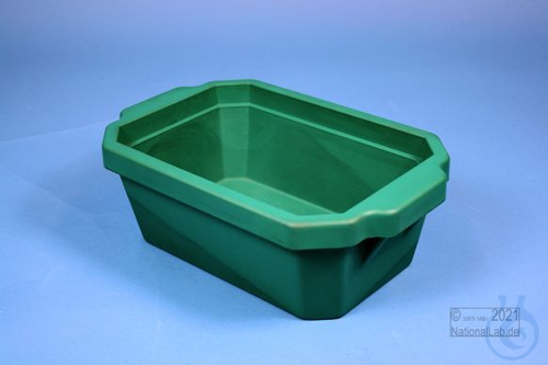 Image of Thorbi Ice Tray, 4 litres, green, without lid, PVC. - Luminix Health