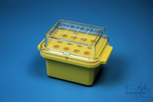 Isotherm Mini Cooler-20°C / 4x3 places, yellow, for 12 vials of 0.5 ml up to 2.0 - Luminix Health