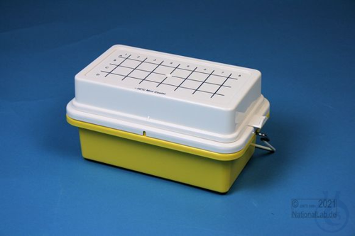 Isotherm Mini Cooler-20°C / 8x4 places, yellow, for 32 vials of 0.5 ml up to 2.0 - Luminix Health