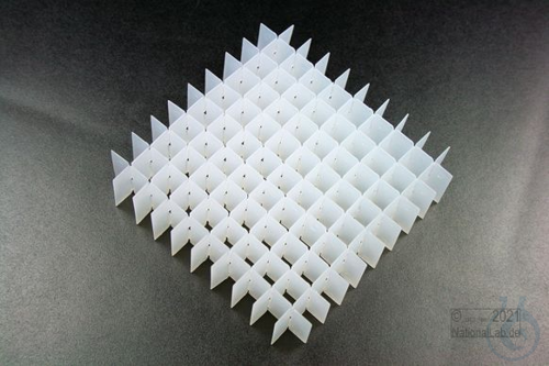 Image of EPPi® MAX grid divider, 10x10 divider, height 30 mm, PP. Delivery in packaging - Luminix Health