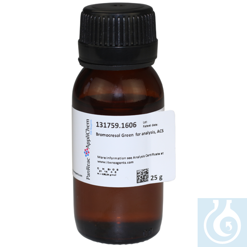Image of Bromocresol Green for analysis, ACS - Luminix Health