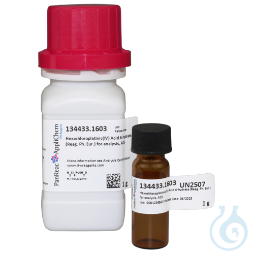 Hexachloroplatinic(IV) Acid 6-hydrate (Reag. USP, Ph. Eur.) for analysis, ACS - Luminix Health