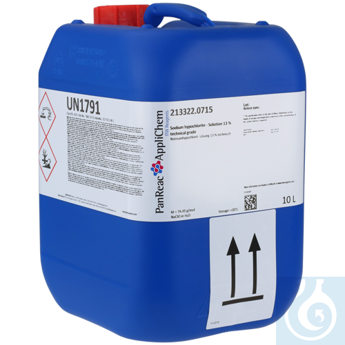 Image of Sodium Hypochlorite solution 13 % w/v technical grade - Luminix Health