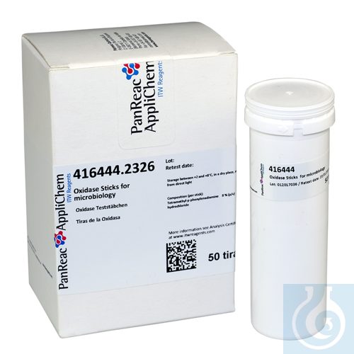 Image of Oxidase Sticks for microbiology - Luminix Health