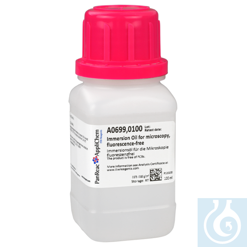 Image of Immersion Oil, fluorescence-free for microscopy - Luminix Health