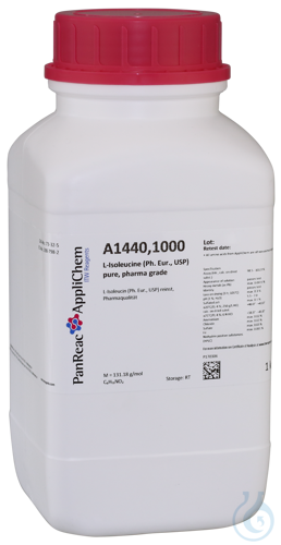 L-Isoleucine (Ph. Eur., USP) pure, pharma grade - Luminix Health